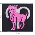 Roman Zodiac Aries Embroidered Iron On Patch