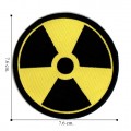 Nuclear Radiation Style-2 Embroidered Iron On Patch
