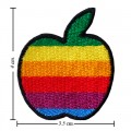 Apple New York Style-2 Embroidered Iron On Patch