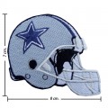 Dallas Cowboys Helmet Style-1 Embroidered Iron On Patch