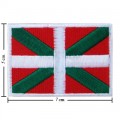 Euskadi Nation Flag Style-1 Embroidered Iron On Patch