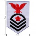 US Army Stripe Style-13 Embroidered Iron On Patch