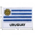 Uruguay Nation Flag Style-2 Embroidered Iron On Patch