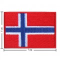 Norway Nation Flag Style-1 Embroidered Iron On Patch