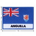 Anguilla Nation Flag Style-2 Embroidered Iron On Patch