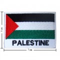 Palestine State Nation Flag Style-2 Embroidered Iron On Patch