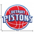 Detroit Pistons Style-1 Embroidered Iron On Patch