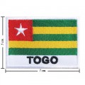 Togo Nation Flag Style-2 Embroidered Iron On Patch