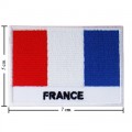 France Nation Flag Style-2 Embroidered Iron On Patch