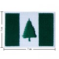 Norfolk Nation Flag Style-1 Embroidered Iron On Patch