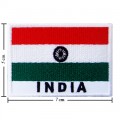 India Nation Flag Style-2 Embroidered Iron On Patch