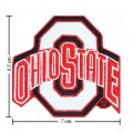 Ohio State Buckeyes Style-2 Embroidered Iron On Patch