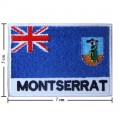 Montserrat Nation Flag Style-2 Embroidered Iron On Patch