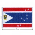 Tuvalu Nation Flag Style-1 Embroidered Iron On Patch