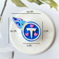 Tennessee Titans magnet - Handmade with Polymer Clay