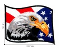 American Bald Eagle Flag Style-1 Embroidered Iron On Patch