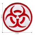 Biohazard Sign Style-3 Embroidered Iron On Patch