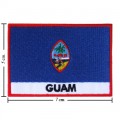 Guam Nation Flag Style-2 Embroidered Iron On Patch