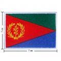 Eritrea Nation Flag Style-1 Embroidered Iron On Patch