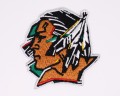 North Dakota Fighting Sioux Style-1 Embroidered Iron On Patch