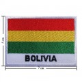 Bolivia Nation Flag Style-2 Embroidered Iron On Patch