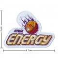 Iowa Energy Style-1 Embroidered Iron On Patch