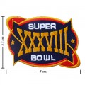 Super Bowl XXXVIII 2003 Style-38 Embroidered Iron On Patch