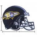 Baltimore Ravens Helmet Style-1 Embroidered Iron On Patch