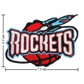 Houston Rockets Style-2 Embroidered Iron On Patch