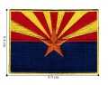 Arizona State Flag Style-1 Embroidered Iron On Patch