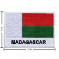 Madagascar Nation Flag Style-2 Embroidered Iron On Patch