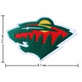 Minnesota Wild Style-1 Embroidered Iron On Patch